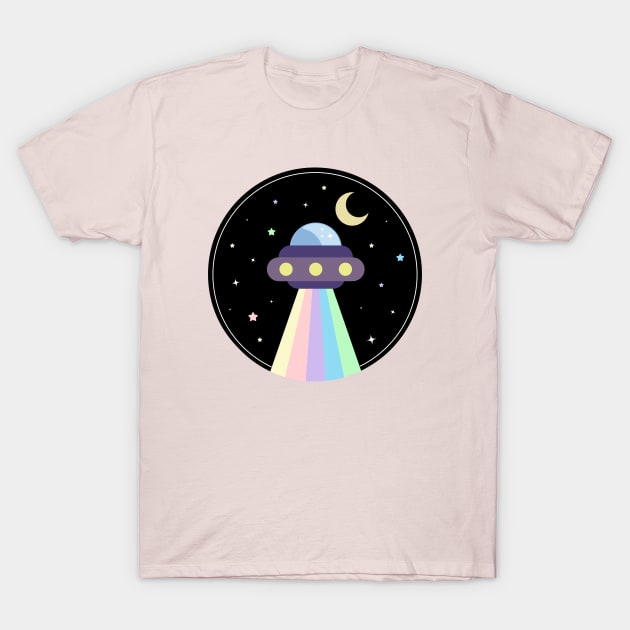 Kawaii Pride UFO T-Shirt by Sasyall